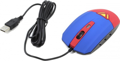  CBR Vibration Optical Mouse<CM-833  Superman> (RTL)  USB  4but+Roll  