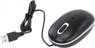  CBR Optical Mouse <CM180 Black> (RTL)  USB  3but+Roll  