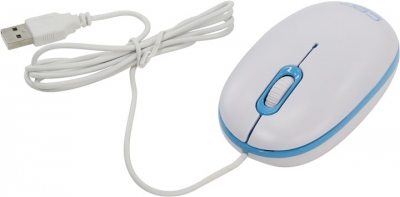  CBR Optical Mouse <CM180 Blue> (RTL) USB 3but+Roll  