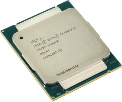  CPU Intel Xeon E5-2603 V3 1.6 GHz/6core/1.5+15Mb/85W/6.4  GT/s  LGA2011-3  