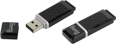 SmartBuy Quartz <SB64GBQZ-K> USB2.0  Flash Drive  64Gb  (RTL)  