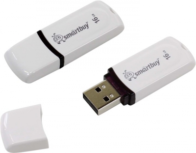  SmartBuy Paean <SB16GBPN-W> USB2.0 Flash Drive 16Gb (RTL)  