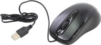  OKLICK Optical Mouse <205M> <Black> (RTL) USB  3btn+Roll  <945630>  