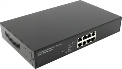  MultiCo <EW-P5088> Web Managed Gigabit PoE  Switch (8UTP  10/100/1000Mbps  PoE)  