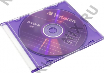  DVD-R Disc  Verbatim 4.7Gb  16x  <43547/43557>  