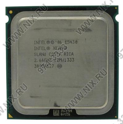  CPU Intel Xeon E5430     2.66 GHz/4core/  12Mb L2/80W/  1333MHz  LGA771  