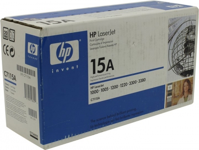   HP C7115A (15A)   HP LJ 1000W/1005W/1200(N)/1220/3300mfp/  3320(N)mfp/  3330mfp/3380  