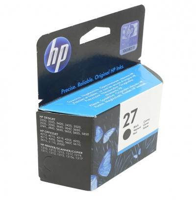   HP C8727AE/AN (27) Black  HP DJ 3320/3325/3420/3520/3550/3650/3745/3845/5650, OJ 5610,  PSC  1215  
