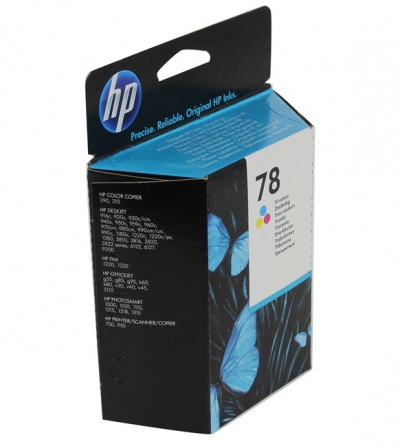   HP C6578D(A) (78) Color  DJ 900 /1180C/1220C(PS)/3820/6122/6127, OJ  G55, PhSm  P1000    