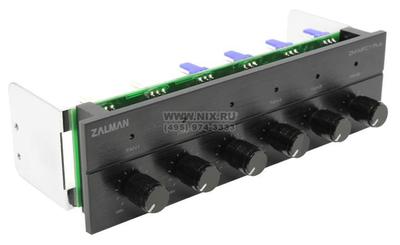  ZALMAN <ZM-MFC1 Plus Black> Multi Fan Speed Controller (6-   )  