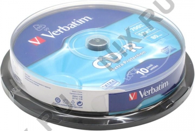  CD-R Verbatim   700Mb 52x sp. <.10 >   <43437>  