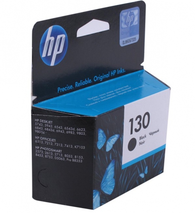   HP C8767HE (130) Black  HP DJ 9803d, OJ 6313/7(2/3/4)13,  PhSm  2573/2613/2713/8x53/D5063  