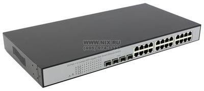  MultiCo <EW-70244> Gigabit E-net Switch 24-port (24UTP, 10/100/1000Mbps, 4-port  combo  SFP)  
