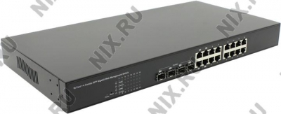  MultiCo <EW-70164> Gigabit E-net Switch 16-port (16UTP,  10/100/1000Mbps, 4-port  combo  SFP)  