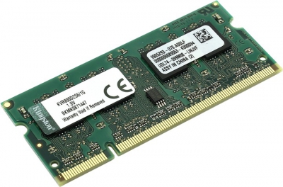  Kingston <KVR800D2S6/1G> DDR2 SODIMM  1Gb <PC2-6400> 1.8v  200-pin(for  NoteBook)  