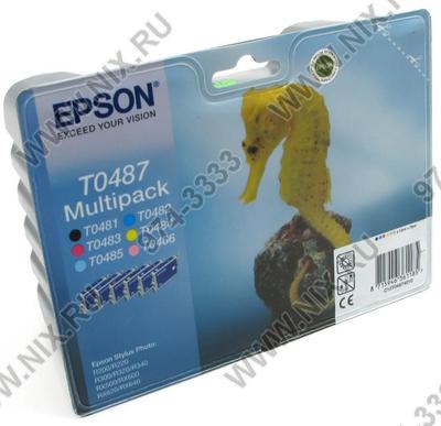   T04874010 Multi Pack   6  <CMYKLcLm> EPS ST  Photo  R200/220/300(ME)/320/340,RX500/600/620  