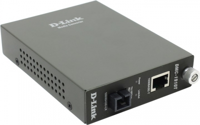  D-Link <DMC-1910T /A9A> 1000Base-T to 1000Base-LX Media Converter (1UTP, 1SC, SM)  