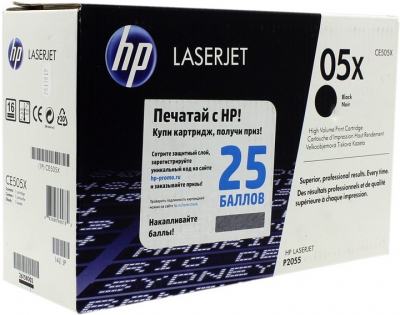   HP CE505X (05X) Black  HP LaserJet P2055 ( )  