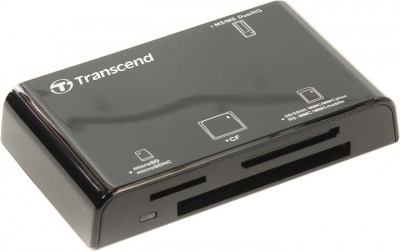  Transcend <TS-RDP8K-Black> USB2.0 CF/MMC/RSMMC/SDHC/microSDHC/MS(/Pro/Duo/M2) Card Reader/Writer  
