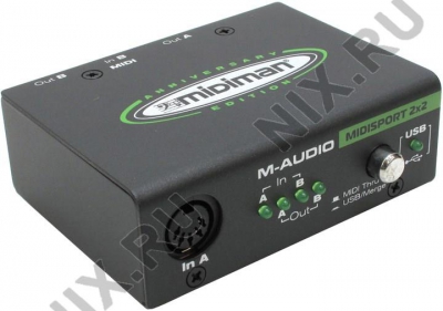  M-Audio MIDIsport 2x2 (RTL) (MIDI  2in/2out,  USB)  