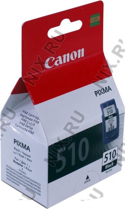   Canon PG-510 Black  PIXMA  MP240/260/480,  MX320/330  