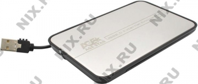  AgeStar <SUB2A8-Silver>(EXT BOX     2.5" SATA  HDD,  USB2.0)  