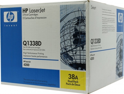   HP Q1338D (38A) Dual Pack  HP LJ 4200   