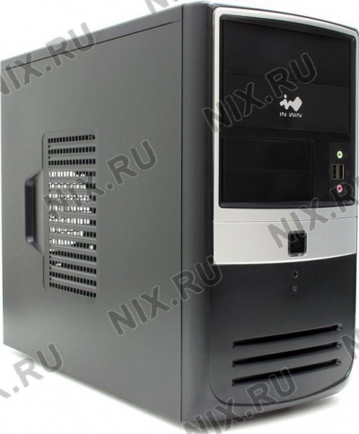  Minitower INWIN EMR003 <Black-Silver>  MicroATX 450W  (24+4+6)  <6101405/6025204>  