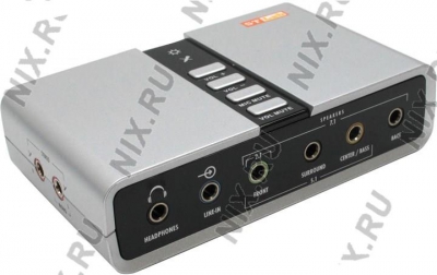  STLab <M-330> USB Sound BOX (USB2.0)Analog 2In/7.1Out,Digital In/Out,16Bit/48kHz  