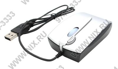  A4Tech Optical Mouse <K4-59MD-Silver(3)>  (RTL) USB  4btn+Roll,    