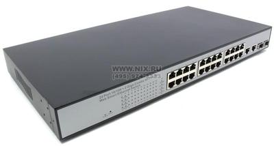  MultiCo <EW-7242IW> Switch 24port (24UTP 10/100Mbps, 2-port  combo  SFP)  