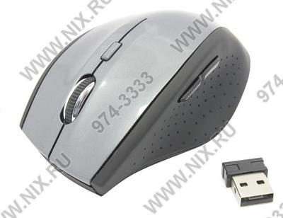  Defender Wireless Optical Mouse <Pulsar 655 nano> Grey (RTL) USB 4btn+Roll <52655>  