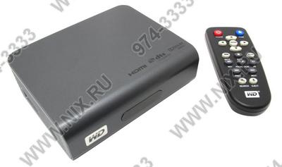  WD TV Live <WDBAAP0000NBK> HDMedia Player (FullHD A/V Player,HDMI,RCA, Component, 2xUSB, LAN, )  
