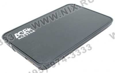  AgeStar <3UB2A8-Black>(EXT BOX    2.5" SATA  HDD,  USB3.0)  