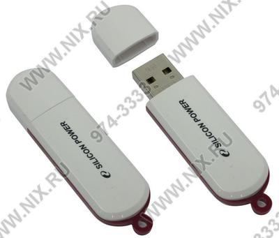  Silicon Power LuxMini 320 <SP016GBUF2320V1W> USB2.0 Flash Drive 16Gb (RTL)  