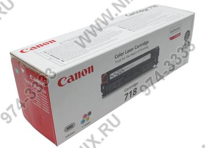   Canon 718 Black  <2662B002>   LBP-7200C,  MF8330C/MF8350C  