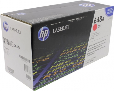   HP CE263A (648A) Magenta  HP Color  LaserJet  CP4025/4525  