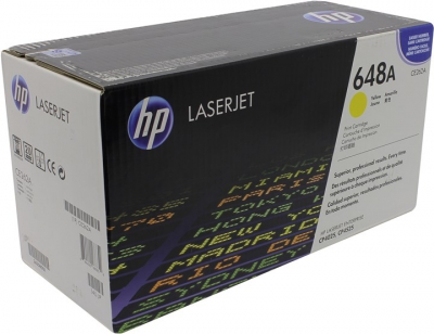   HP CE262A (648A) Yellow   HP Color  LaserJet  CP4025/4525  