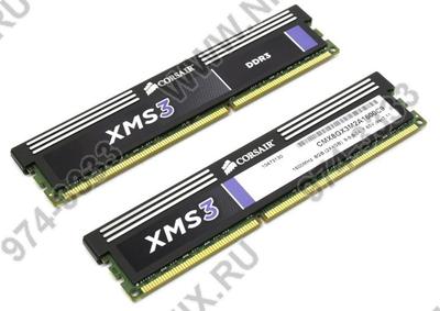  Corsair XMS3 <CMX8GX3M2A1600C9> DDR3 DIMM 8Gb KIT  2*4Gb  <PC3-12800>  