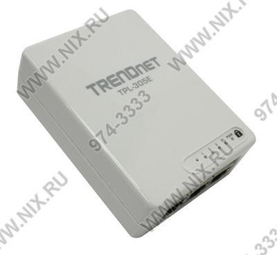  TRENDnet <TPL-305E> 200Mbps Powerline AV Adapter  (3UTP  10/100Mbps)  
