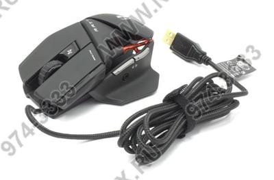  Mad Catz R.A.T.3 Laser Mouse <Matt Black> 3500dpi  (RTL) USB  7btn+Roll  <-MCB4370300B2>  