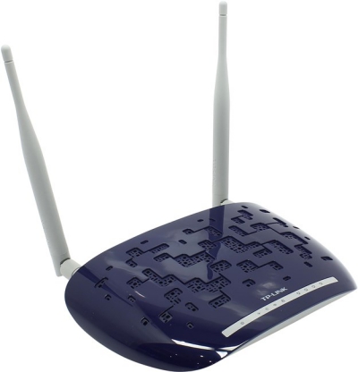  TP-LINK <TD-W8960N> Wireless N  ADSL2+ Modem Router( 4UTP 10/100Mbps, 802.11b/g/n, 300Mbps, 2x3dBi)  