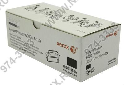  - XEROX 106R01634 Black  Phaser 6000/6010  