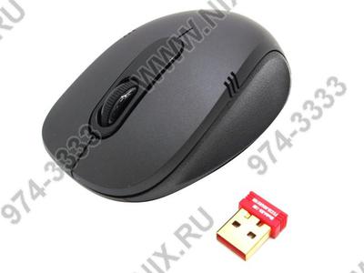  A4Tech V-Track Wireless Mouse <G7-630N-5 Black> (RTL) USB  3btn+Roll,,    