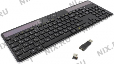   Logitech Wireless Solar Keyboard K750 Black <USB>  104  <920-002938>  