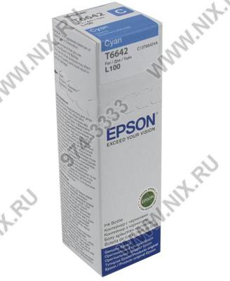   Epson T6642 Cyan  EPS  Inkjet  L100  
