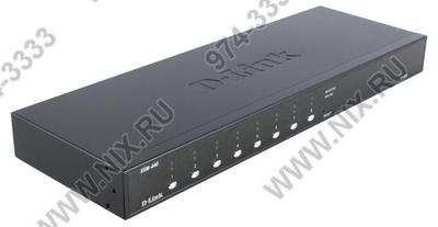  D-Link <KVM-440> 1U 8-Port KVM Switch  (PS/2+PS/2+VGA15pin)(+4  )  