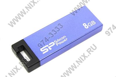  Silicon Power Touch 835 <SP008GBUF2835V1B> USB2.0 Flash Drive 8Gb (RTL)  