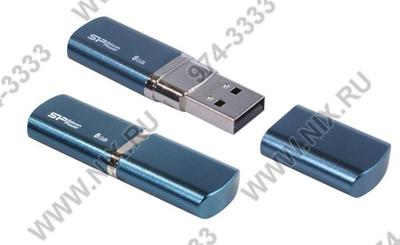  Silicon Power LuxMini 720 <SP008GBUF2720V1D>  USB2.0  Flash Drive  8Gb  (RTL)  