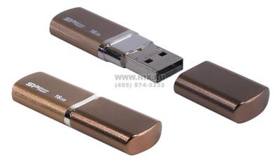  Silicon Power LuxMini 720 <SP016GBUF2720V1Z>  USB2.0 Flash Drive 16Gb (RTL)  